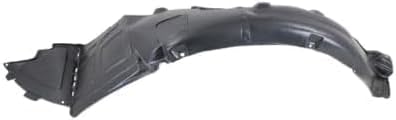 Set Of 2 Front Fender Liner Right Passenger & Left Driver Side Direct Replacement Compatible With 2011-2015 Hyundai Sonata HY1249127 HY1248127 868124R000 868114R000