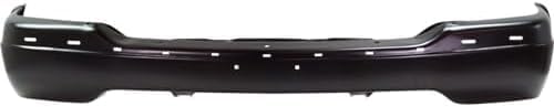Front Bumper Face Bar Primed Steel Without Brackets Direct Replacement Compatible With 1999-2002 GMC Sierra 1500/2001-2002 2500HD 3500/2000-2006 Yukon XL-2500 GM1002374