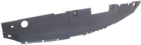 Front Upper Radiator Support Cover Textured Plastic Direct Replacement Compatible With 2012-2017 Hyundai Accent HY1224102 863521R000