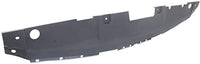Front Upper Radiator Support Cover Textured Plastic Direct Replacement Compatible With 2012-2017 Hyundai Accent HY1224102 863521R000