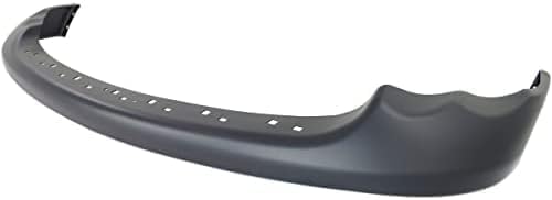 Front Bumper Upper Cover Primed + Lower Valance Air Dam Textured Direct Replacement Compatible With 2002-2005 Dodge Ram 1500 2500 3500 CH1000338 CH1090125 55077337AD 55077337AB