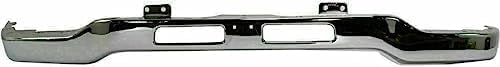 Front Bumper Steel With Brackets+ Grille Chrome + Lower Valance + Head Lights & Park Lamps Left and Right Side Direct Replacement Compatible With 2003-2006 GMC Sierra 1500