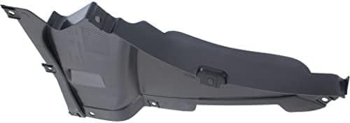 Front Lower Section Fender Liner Plastic Left Driver Side Direct Replacement Compatible With 2013-2019 BMW 3-Series BM1250125 51718055019