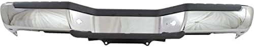 Rear Step Bumper Chrome Steel Direct Replacement Compatible With 1998-2000 Nissan Frontier NI1102136 850107B426