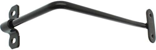 Front Radiator Center Hood Latch Support Assembly Steel Direct Replacement Compatible With 2008-2014 Mercedes Benz C-Class MB1233103 2048800164