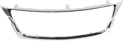 Front Grille Molding Chrome Direct Replacement Compatible With 2008-2011 Lexus GS350 GS450H GS460 LX1210102 5271130250