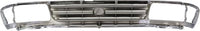 Front Grille Assembly Chrome Shell With Primed Insert Plastic Direct Replacement Compatible With 1993-1998 Toyota T100 TO1200192 5311134021