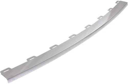 Front Bumper Molding Chrome Plastic Direct Replacement Compatible With 2013-2016 GMC Acadia / 2017 Limited GM1044118 20982402
