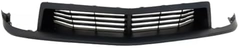 Front Bumper Grille Textured Plastic Direct Replacement Compatible With 2012-2015 Chevrolet Camaro GM1036141 22894223