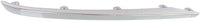 Set Of 2 Front Bumper Molding Outer Chrome Plastic Right Passenger & Left Driver Side Direct Replacement Compatible With 2015-2017 Acura TLX AC1047100 AC1046100 71121TZ3A00