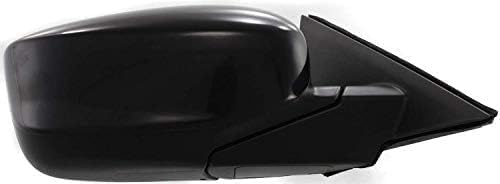 Set Of 2 Front Power Mirrors Manual Folding Non-Heated Primed Left Driver & Right Passenger Side Direct Replacement Compatible With 2008-2012 Honda Accord HO1320230 HO1321230