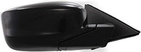 Set Of 2 Front Power Mirrors Manual Folding Non-Heated Primed Left Driver & Right Passenger Side Direct Replacement Compatible With 2008-2012 Honda Accord HO1320230 HO1321230