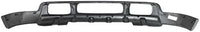 Front Bumper Chrome Steel With Holes For Lower Cover + Upper Valance Textured Direct Replacement Compatible With 1999-2004 Ford F-Series Super Duty/Excursion FO1002375 FO1095176