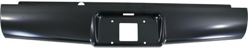Rear Roll Pan Primed Steel with License Plate Part & Light Kit Direct Replacement Compatible with 2004-2010 Chevrolet Colorado REPC825512