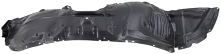 Set Of 2 Front Fender Liner Plastic Left Driver & Right Passenger Side Direct Replacement Compatible With 2010-2013 Mazda 3 MA1249140 MA1248140 BGW556130 BGW556140