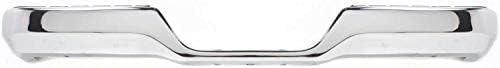 Rear Step Bumper Face Bar Chrome Steel Direct Replacement Compatible With 1989-1995 Toyota Pickup TO1102221 002283591213