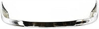 Front Bumper Chrome Styleside With Pad Holes Direct Replacement Compatible With 1998-2000 Ford Ranger FO1002346 F87Z17757BA