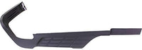 Set Of 2 Rear Bumper Step Pad Prime Plastic Left Driver & Right Passenger Side Direct Replacement Compatible With 2007-2014 Chevrolet Silverado