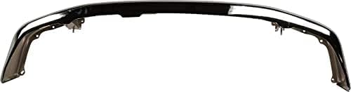 Front Bumper Face Bar Chrome Steel Direct Replacement Compatible With 1996-1998 Toyota 4Runner TO1002162 5210135300