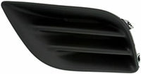 Set Of 2 Front Fog Light Cover Textured Right Passenger & Left Driver Side Direct Replacement Compatible With 2012-2014 Nissan Versa NI1039128 NI1038128 622563BA0A 622573BA0A