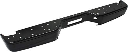 Step Bumper Face Bar Only With Pad Provision Without Mounting Bracket Primed Steel Direct Replacement Compatible With 2007-2015 Nissan Titan NI1102152 850309FM0B
