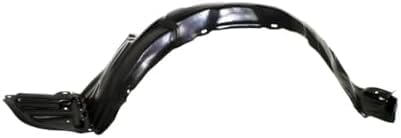Set Of 2 Front Fender Liner Plastic Left Driver & Right Passenger Side Direct Replacement Compatible With 2005-2010 Scion tC SC1248105 SC1249104 5387521060 5387621060