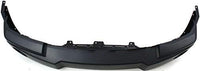Front Bumper Cover + Lower Valance Primed + Molding Chrome Direct Replacement Compatible With 2005-2007 Jeep Grand Cherokee CH1090130 CH1044101 CH1000450 5159125AB 5159124AA 5159127AA