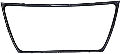 Front Grille Molding Primed Plastic Direct Replacement Compatible With 2010-2013 Mitsubishi Outlander MI1202101 6400C722