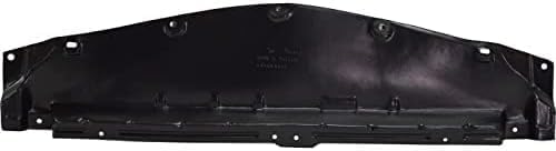 Front & Rear Engine Splash Shield Under Cover Direct Replacement Compatible with 2010-2013 Mazda 3 MA1228113 MA1228112 BBM456112E BBM456110C