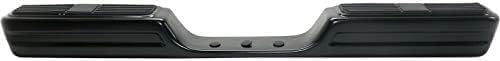 Rear Step Bumper Face Bar Primed Steel Direct Replacement Compatible With 1984-1988 Toyota Pickup TO1102105 002283588001