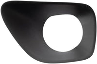 Set Of 2 Front Fog Light Molding Primed Plastic Without Chrome Trim Left Driver & Right Passenger Side Direct Replacement Compatible With 2011-2013 Jeep Grand Cherokee