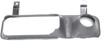 Set Of 2 Front Fog Lamp Molding Primed Left Driver & Right Passenger Side Direct Replacement Compatible With 1994-2002 Dodge Ram 1500 2500 3500 CH1038101 CH1039101 55076600 55076601
