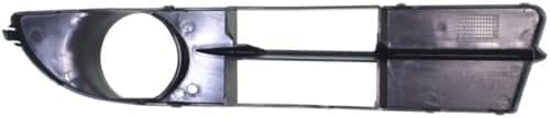 Set Of 2 Front Fog Light Molding Primed Right Passenger & Left Driver Side Direct Replacement Compatible With 2004-2007 BMW 5-Series BM1039109 BM1038109 51117049244 51117049243