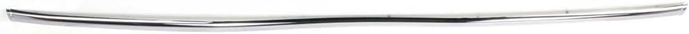 Rear Center Bumper Molding Chrome Direct Replacement Compatible With 1998-2002 Lincoln Town Car FO1157243 F8VZ17C830BA