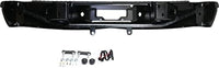 Rear Step Bumper Face Bar Steel With Pads Direct Replacement Compatible With 1997-2003 Ford F-150 FO1103104 YL3Z17906FA-PFM