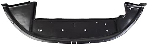 Front Lower Valance Air Deflector Textured Direct Replacement Compatible with 2010-2016 Cadillac SRX GM1092232 22992722