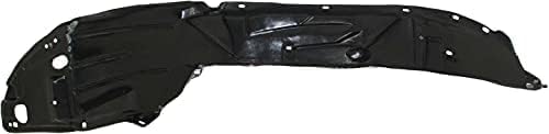 Set Of 2 Front Fender Liner Right Passenger & Left Driver Side Direct Replacement Compatible With 2004-2005 Honda Civic HO1249121 HO1248121 74101S5AJ01 74151S5AJ00