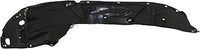 Set Of 2 Front Fender Liner Right Passenger & Left Driver Side Direct Replacement Compatible With 2004-2005 Honda Civic HO1249121 HO1248121 74101S5AJ01 74151S5AJ00