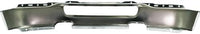 Front Bumper Face Bar Chrome Steel Without Fog Light Holes Direct Replacement Compatible With 2004-2006 Ford F-150 FO1002388 4L3Z17757AA