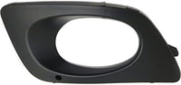 Set Of 2 Front Fog Light Molding Textured Plastic Left Driver & Right Passenger Side Direct Replacement Compatible With 2014-2018 Mercedes Benz Sprinter MB1038159 MB1039159