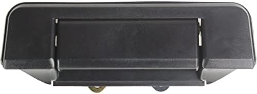 Tailgate Center Exterior Handle Textured Plastic Direct Replacement Compatible with 1984-1988 Toyota Pickup TO1915103 6923089101