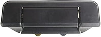 Tailgate Center Exterior Handle Textured Plastic Direct Replacement Compatible with 1984-1988 Toyota Pickup TO1915103 6923089101