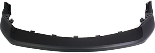 Front Bumper Chrome + Upper Cover Textured + Lower Valance Primed + Fog Lights With Brackets Right & Left Side Direct Replacement Compatible With 2009-2012 Dodge Ram 1500 CH1002386
