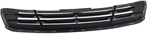 Front Bumper Lower Grille Plastic Without Adaptive Cruise Control Direct Replacement Compatible With 2009-2010 Hyundai Genesis HY1036117 865613M000