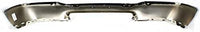 Front Bumper Chrome Without Pad Holes Direct Replacement Compatible With 1998-2000 Ford Ranger FO1002361 XL5Z17757BA