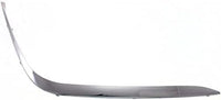 2 Front Bumper Outer Molding Chrome Plastic Left Driver & Right Passenger Side Direct Replacement Compatible With 1995-2001 BMW 7-Series BM1047103 BM1046103