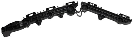 Set Of 2 Rear Bumper Support Bracket Plastic Left Driver & Right Passenger Side Direct Replacement Compatible With 2019-2024 Toyota RAV4 / 2021-2024 Prime TO1142129 TO1143129