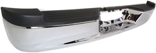 Step Bumper Assembly Chrome Steel Direct Replacement Compatible With 2005-2011 Dodge Dakota CH1103113 55077653AE
