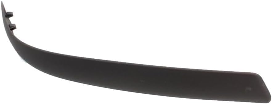 Set of 2 Front Bumper Molding Plastic Textured Left Driver & Right Passenger Side Direct Replacement Compatible With 1998 Ford Ranger FO1059276 FO1058276 F87Z17K833AAA F87Z17K833AAB