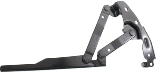 Set of 2 Front Hood Hinge Steel Right Passenger & Left Driver Side Direct Replacement Compatible with 2008-2020 Dodge Grand Caravan / 2008-2016 Chrysler Town & Country CH1236121